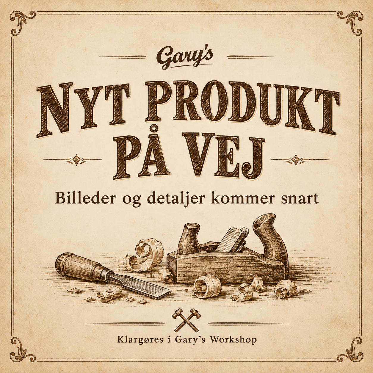 Nyt produkt på vej